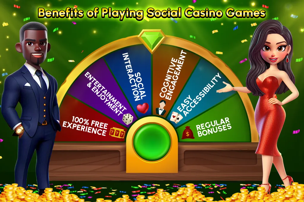 What are the benefits of social casinos