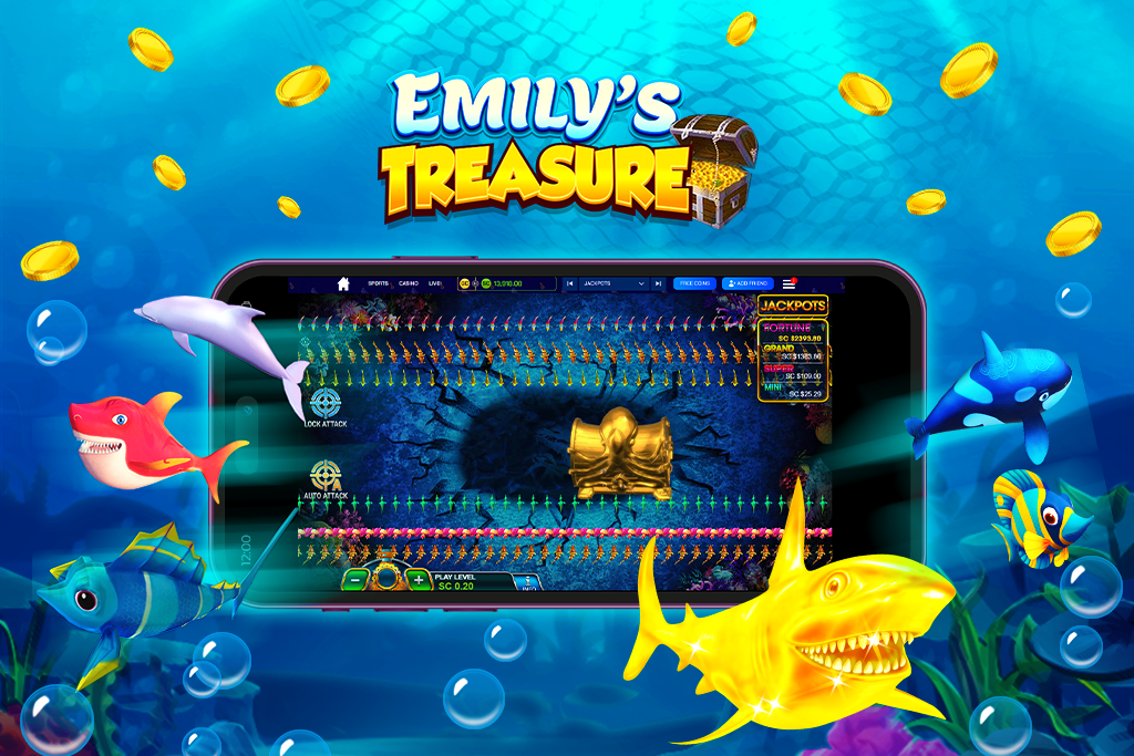 Emily's Treasure Fish Game
