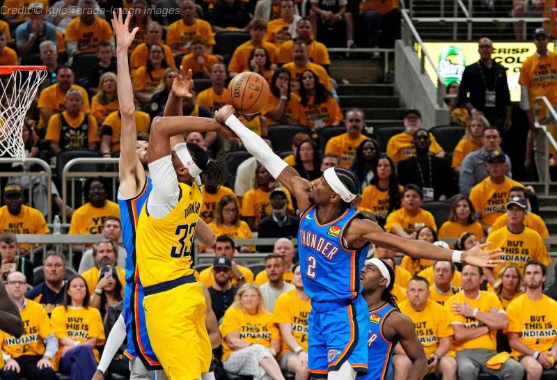 Thunder and Pacers nba final game 4