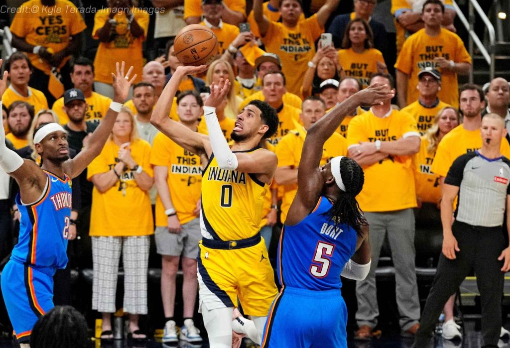 Thunder and Pacers match nba final game 4