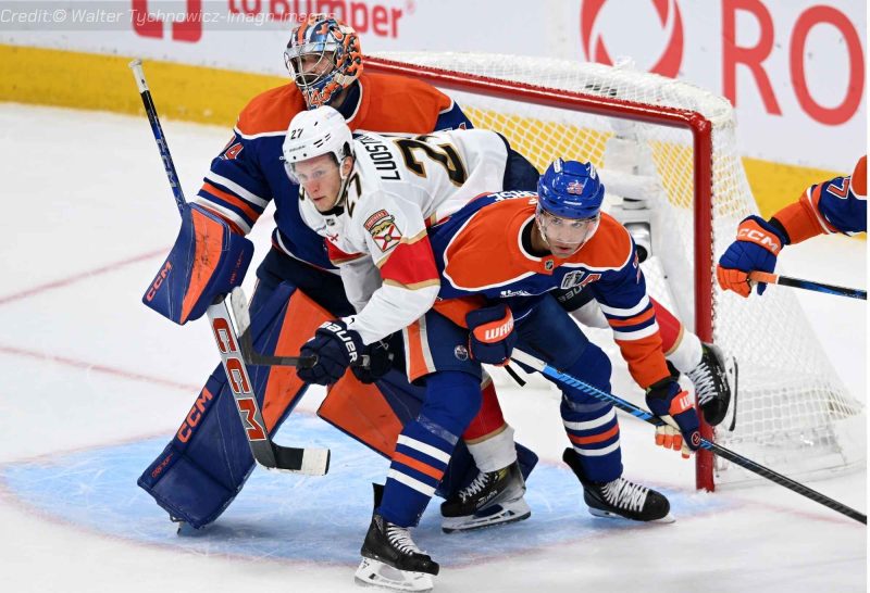 Oilers vs Panthers line