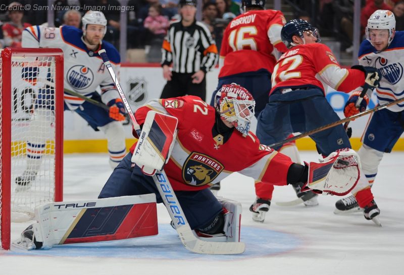 Oilers vs Panthers match