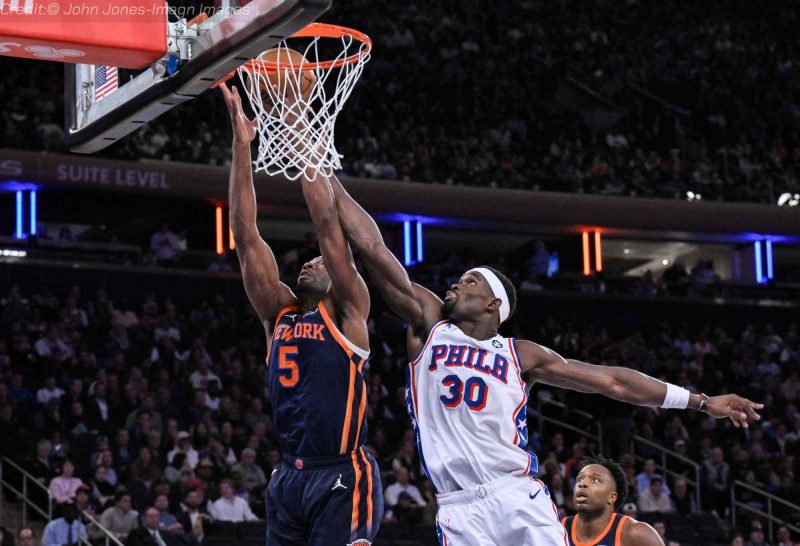 Knicks Vs 76ers