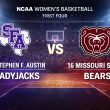 Missouri State Bears vs. SFA Ladyjacks
