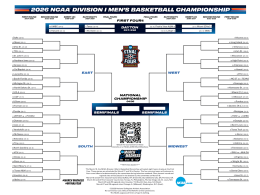 mens march madnesss bracket 2026